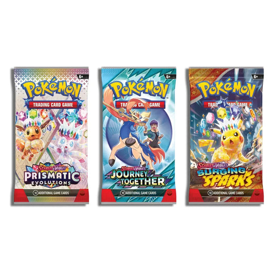 3 Pokémon Booster Packs